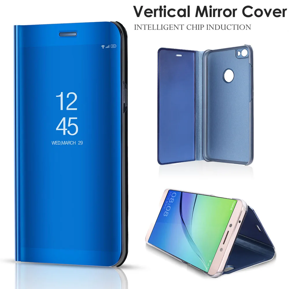 

Smart Mirror Flip 5.5For Xiaomi Redmi Note Y1 3 4X 5A Pro Lite Prime Case For Xiaomi Redmi Note Y1 3 4X 5A Pro Lite Cover Case