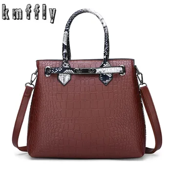 

2019 fashion brand women's bag luxury patchwork leather handbags designer shoulder bag for women ladies hand bags Sac a main