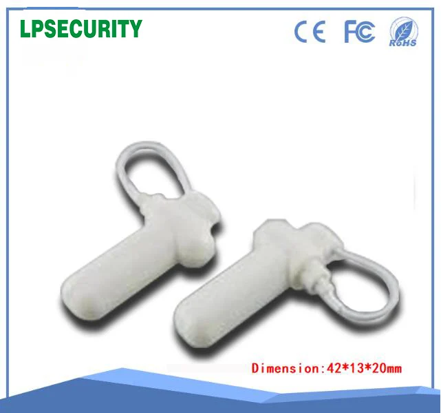 Clothing store Pencil Tag With Lanyard AM 58KHz for EAS security alarm system(42*13*20mm) 1000pcs/Packet