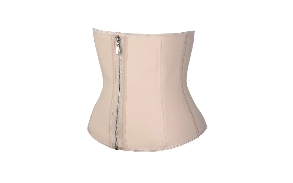 Neoprene Waist Trainer Corset Double Control Waist Shaper Underbust Corsets Steel Boned Back Support Body Shaper                (9)