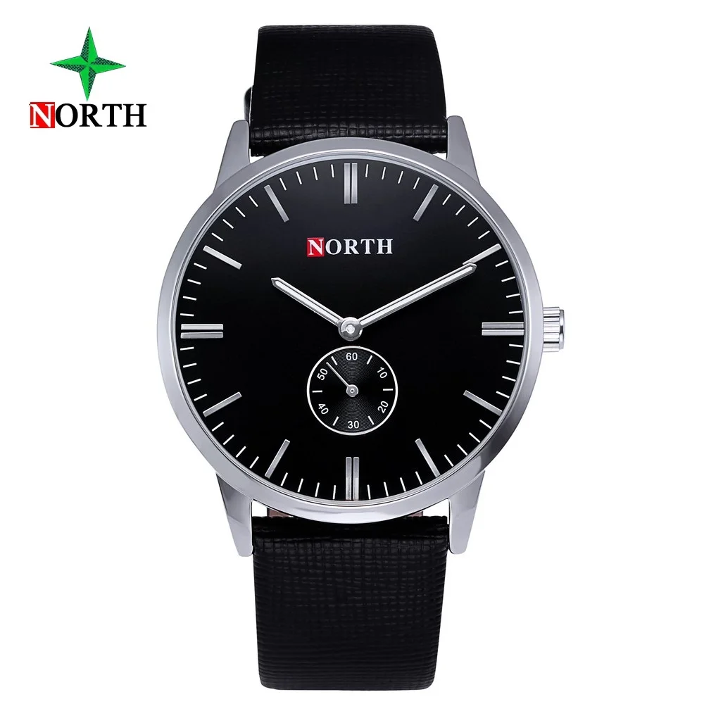 

Men Dress Watch Fashion Genuine Leather Waterproof Simple Design Quartz Business Wristwatch for Men Unique Male Casual Clock