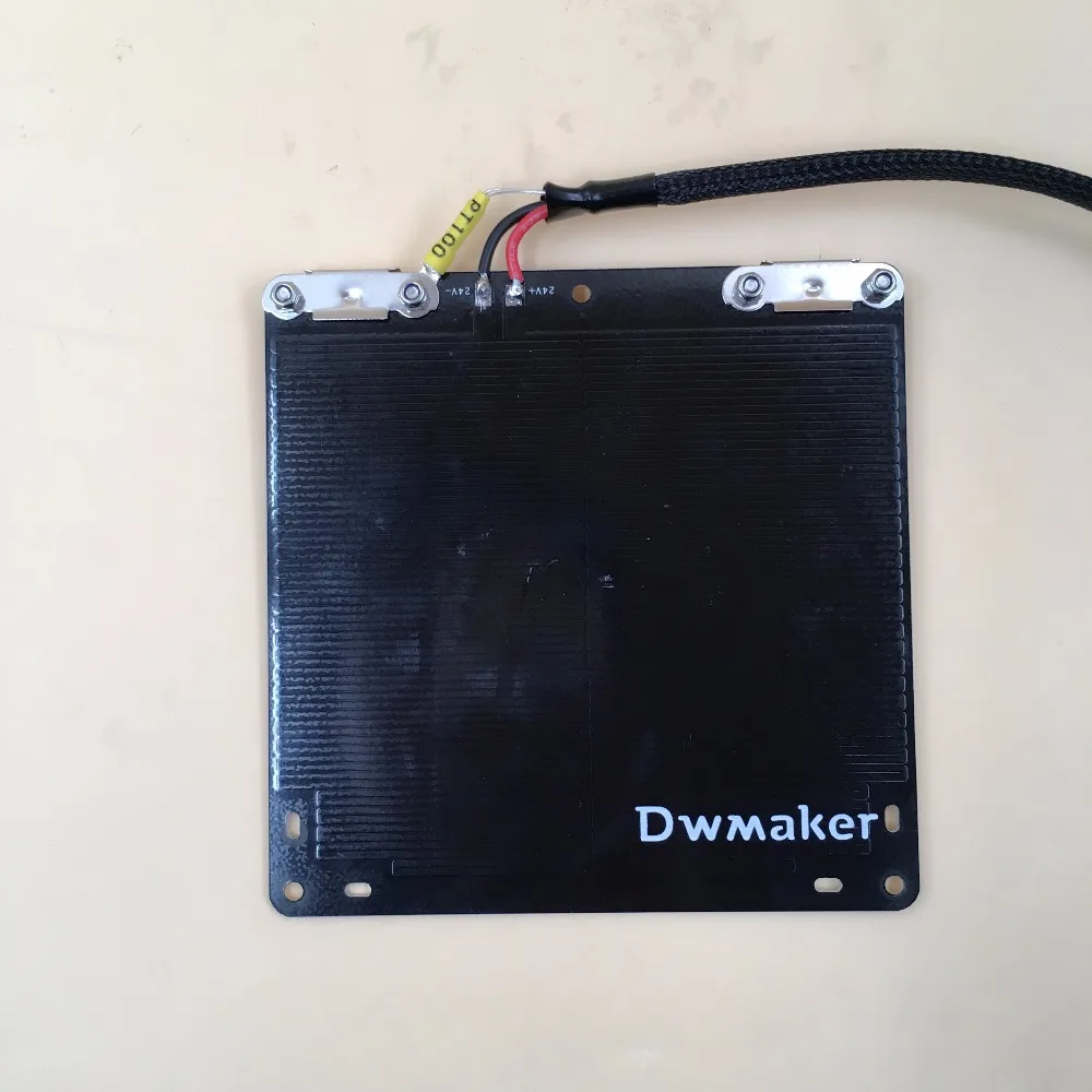 Ultimaker 2 Go 3d printer heated bed with heater cartridge, pt100 ... - Ultimaker 2 Go 3D Printer HeateD BeD With Heater CartriDge Pt100 Tempreture Sensor AnD Cable