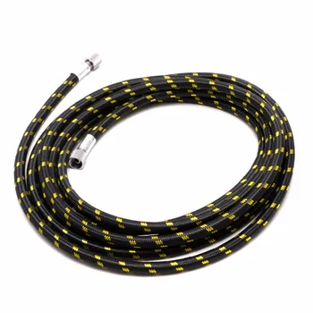 

1Pc 3m 1/8" to 1/8" Spray Pen Woven Pipe Braided Nylon Airbrush Air Hose L15