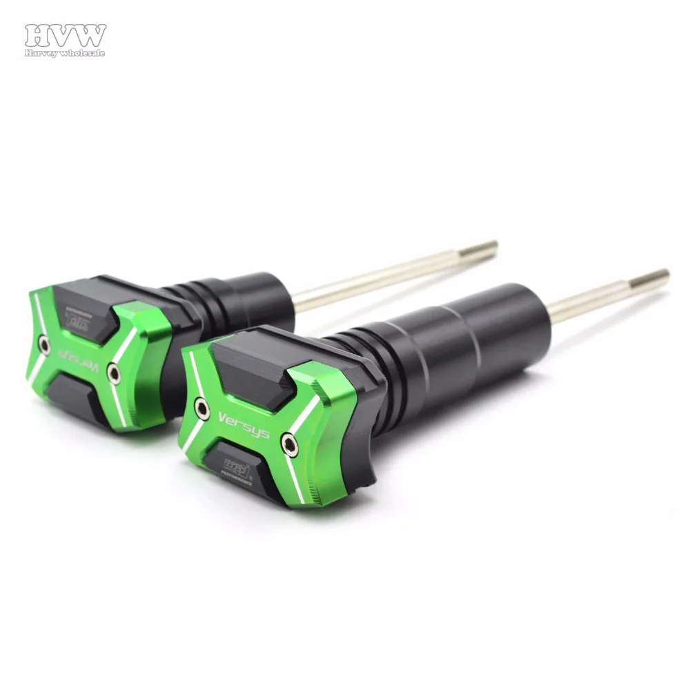 

with VERSYS logo Motorcycle CNC Aluminum Frame Crash Pads Engine Case Sliders Protector For Kawasaki Versys 2015