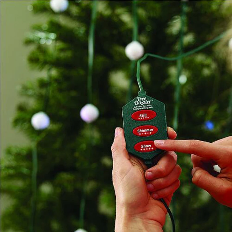 

64 LED Remote Control Rattan Ball LED String Lights Christmas Tree Xmas Party Decoration RGB Led String Light Bulb US/EU Plug
