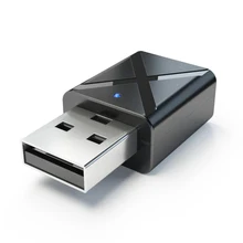 Компактные беспроводные переносные USB Bluetooth 5,0 адаптер приемник передатчик аудио адаптер для компьютера ноутбук домашняя стереосистема