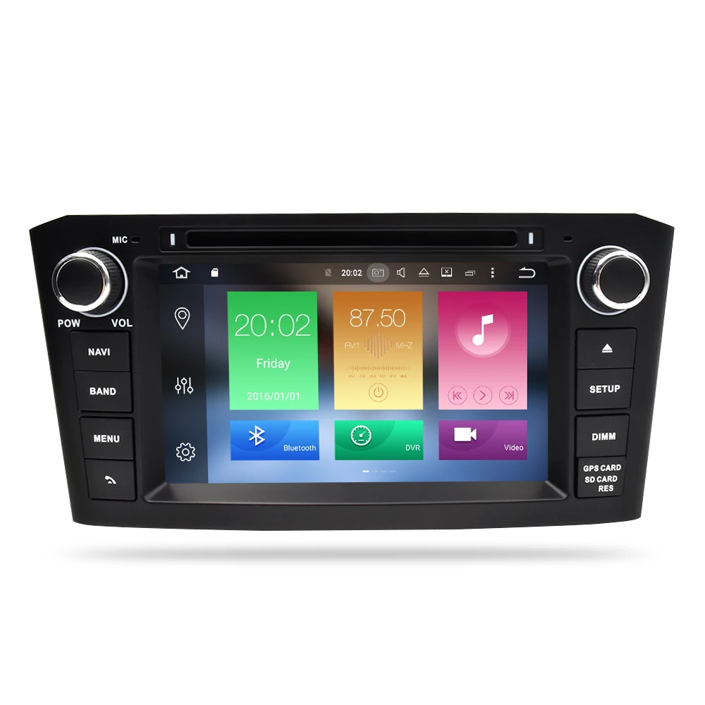 Perfect 4G RAM Android 9.0 Car Radio GPS Multimedia Stereo DVD Player For Toyota Avensis T25 2003-2008 Auto Audio Navigation Headunit 20