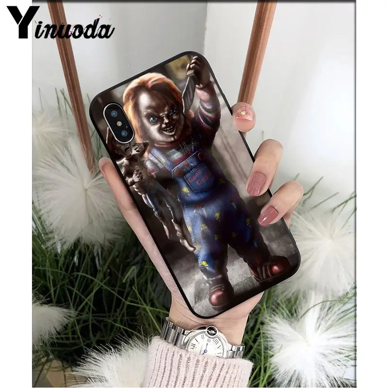 Yinuoda Чехол для мобильного телефона из ТПУ для Apple iPhone 8 7 6 6S Plus X XS MAX 5 5S SE XR - Цвет: A16