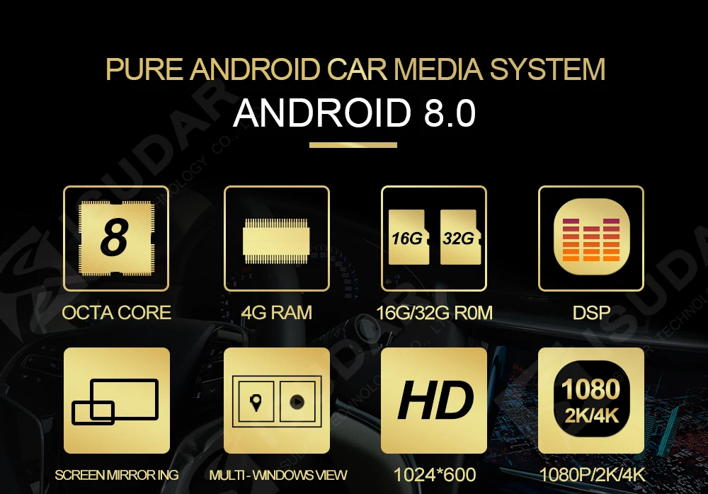 Excellent Isudar Car Multimedia Player dvd automotivo Android 8.0 For Mercedes/Benz/W211/E200/E220/E300 GPS Radio Bluetooth USB DVR DAB 4