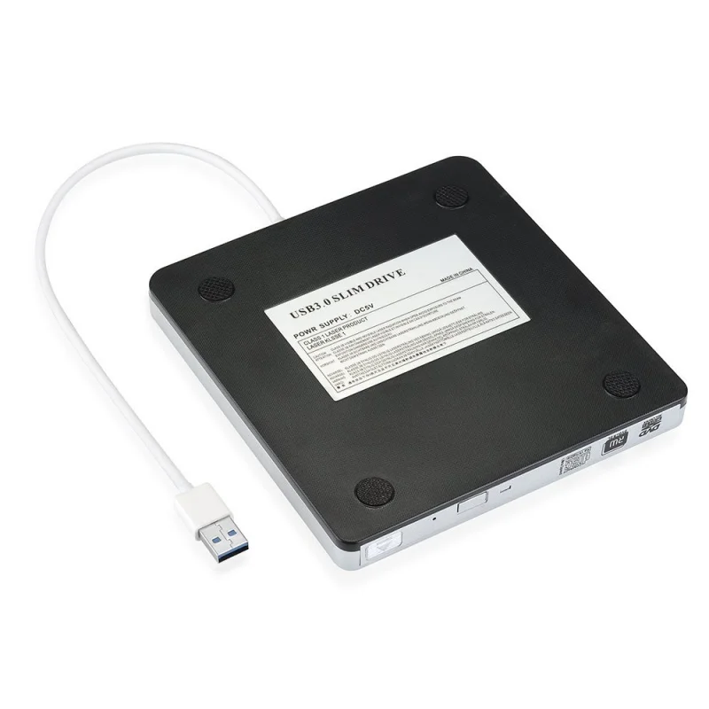 Внешний тонкий USB 3,0 DVD горелки DVD-RW VCD CD RW привод горелки Привод Superdrive портативный для Apple Mac MacBook Pro Air iMAC ПК