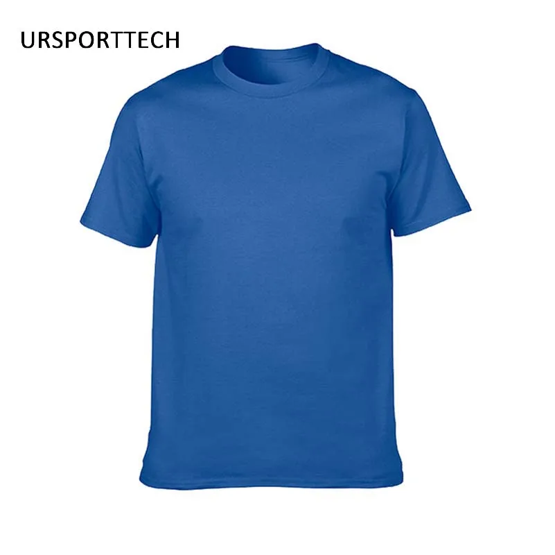 1 PCS Gildan Quality Men's Summer 100% Cotton T-Shirt Men Casual Short Sleeve O-Neck T Shirt Comfortable Solid Tops Tees