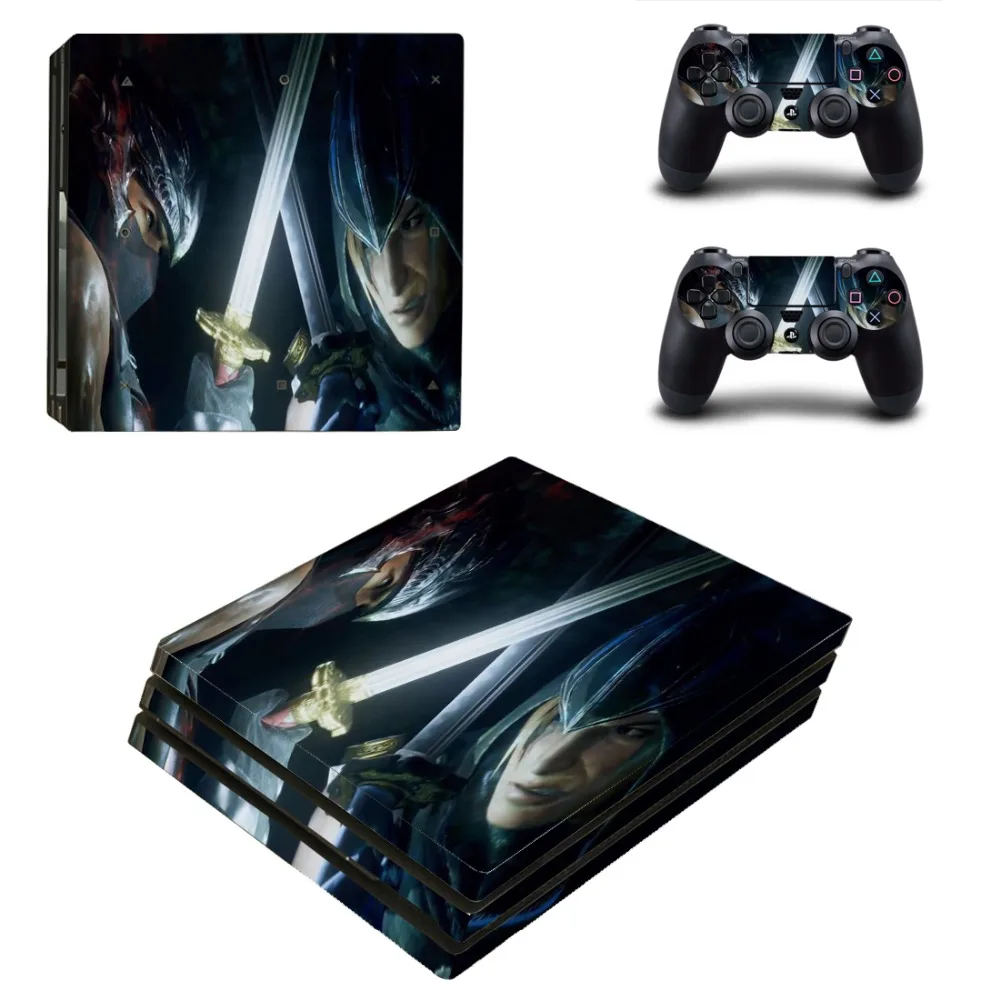 Виниловая наклейка Dead or Alive 6 PS4 Pro для консоли Sony Playstation 4 и 2 контроллера стикер