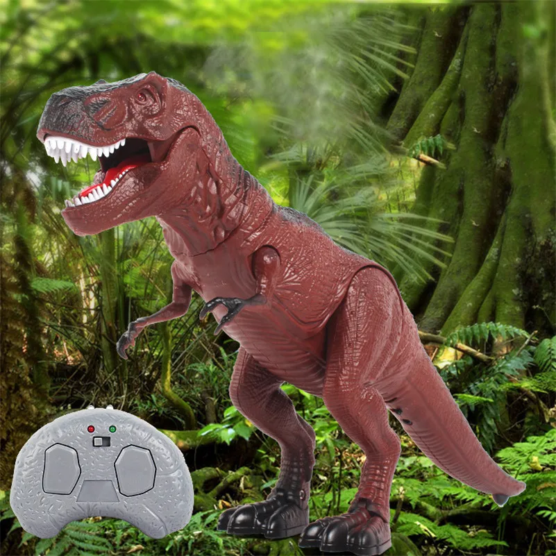 

Novelty Prank Dinosaurs Infrared Animal Model Toy Remote Control Electric Dinosaurs model Toys RC Pet Festival Gifts