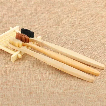 

1PC Environmental Bamboo Toothbrush Oral Care Teeth Soft Medium Personal Health Durable Brushes Cleaning Tools