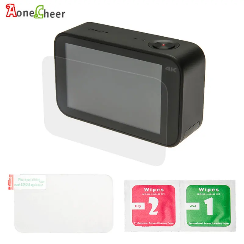 

High Quality Tempered Glass Screen Film for Xiaomi Mijia 4K Mini Action Camera HD Screen Protector Film Explosion-proof
