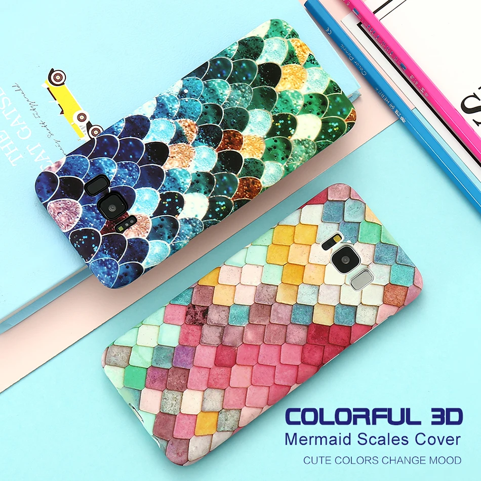 Luminous Mermaid Scales Samsung Case