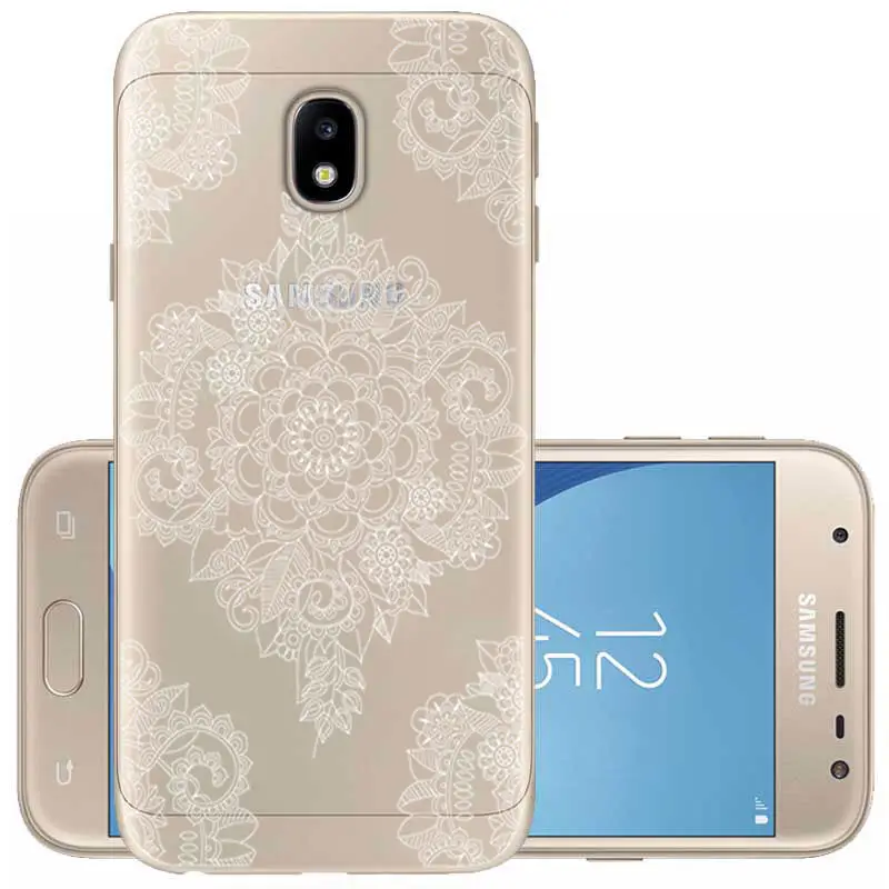 Arvin Soft TPU FOR Samsung Galaxy J7 2017 Smart Back Protective Phone Cover FOR Samsung J330 J4 J5 Clear Painted case FOR J6 J8 (8)