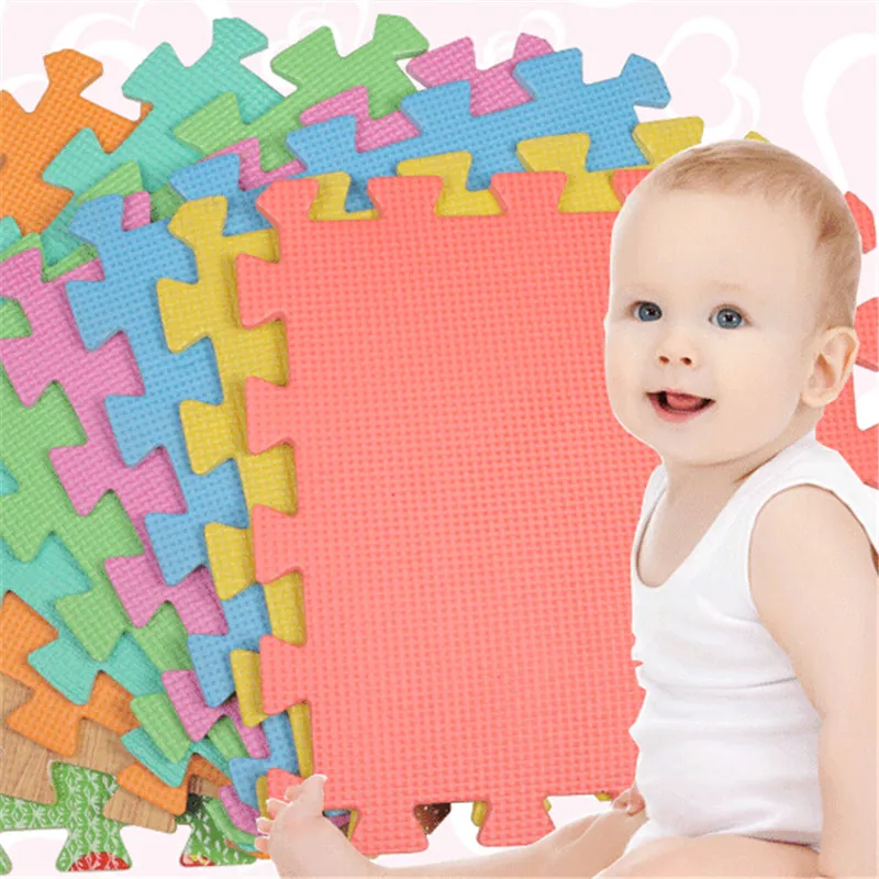 Buy 10pcs/set Puzzle Carpet Baby Play Mat Floor Puzzle Mat EVA Children's Foam
