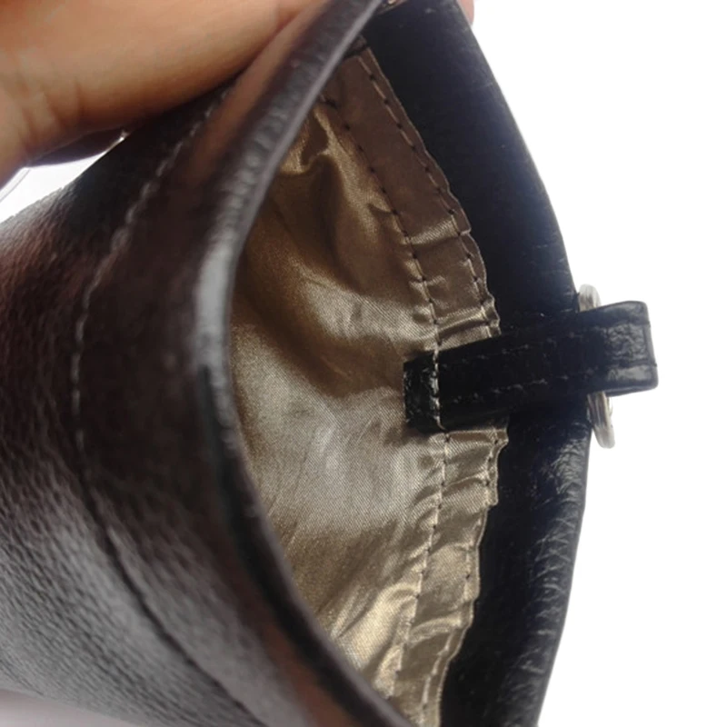 Защитный чехол для ключей RFID, кожаные аксессуары, набор безопасности, блокировка