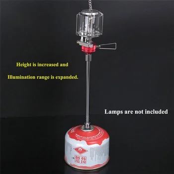 

Gas Lantern Extension Tube Cooking Stove Gas Converter Rod Camping Lamp Extension Blow Torch Extender Pole Outdoor Tool
