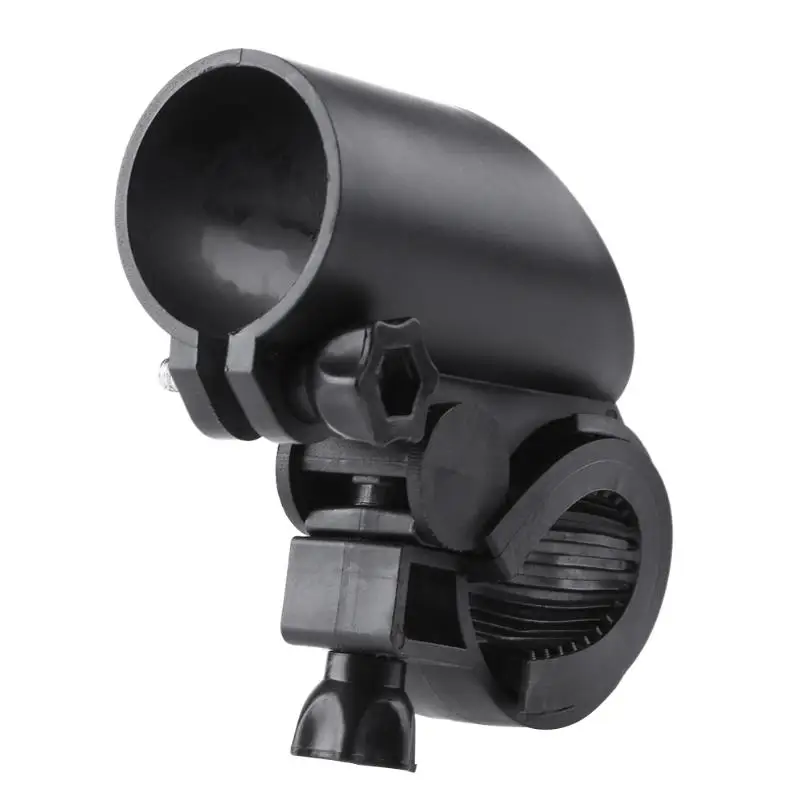 

Portable Cycling Bike Bicycle Light Lamp Stand Holder Rotation Grip Flashlight Torch Clamp Clip Mount Bracket Accessories Black