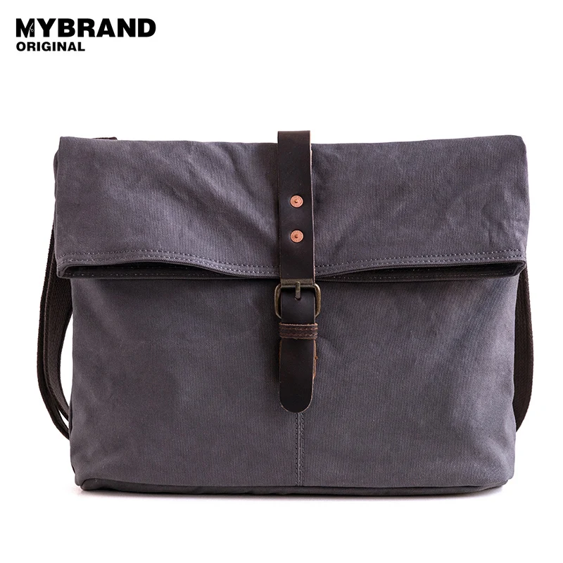 

MYBRANDORIGINAL crossbody bag for women vintage canvas single shoulder bag for man messenger bag high quality canvas bag B137