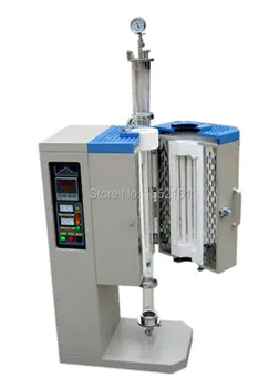 

1100 Degree Vertical Tube Furnace With Vacuum Pump Optional And Quartz Tube Dia 50*1000mm