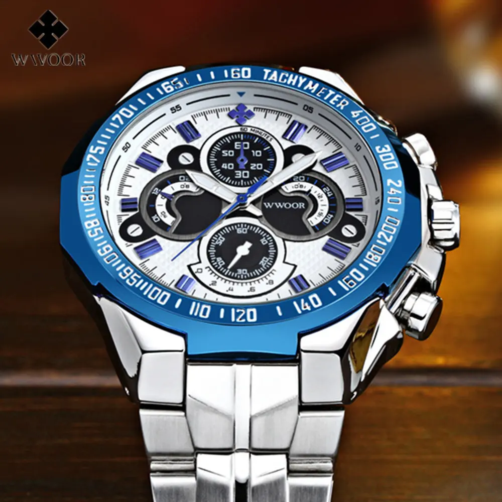 Prix pour 2016 Mode WWOOR Hommes Montres Top Marque De Luxe Militaire Sport Montre Hommes Casual Quartz Montre-Bracelet Relogio Masculino WR8013 Prix pour 2016 Mode WWOOR Hommes Montres Top Marque De Luxe Militaire Sport Montre Hommes Casual Quartz Montre-Bracelet Relogio Masculino WR8013