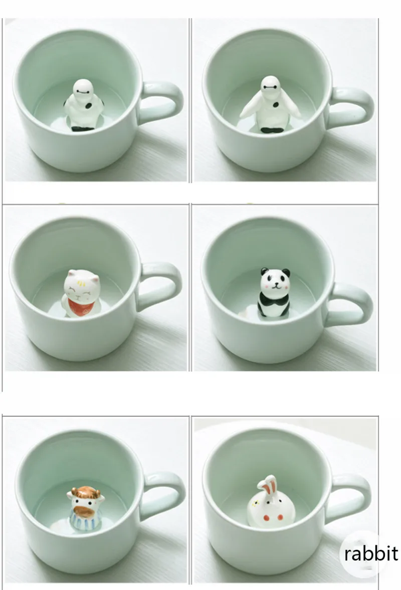 HOMIE Hot animal Cat Pink cute cartoon Creative Glass Mugs Cartoon Coffee Milk Mugs Cup Double Layer Glass Tea Cup For Girl Gifts 03_