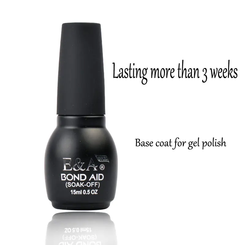 EA 15ml Sticky Bond Aid Long Lasting Nail Gel Polish Varnishes Foundation Base Coat in Base