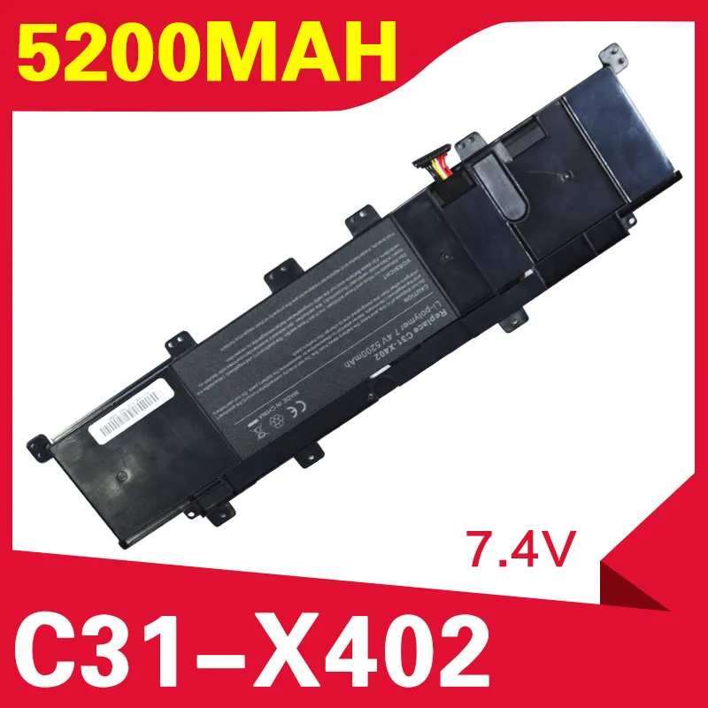 ApexWay 5200mAh Laptop Battery C31-X402 for Asus VivoBook S400 S400C S400CA S400E