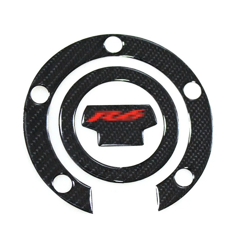 

New 3D Carbon Fiber Gas Cap Tank Cover Pad Sticker For YAMAHA YZF-R6