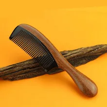 Г. Расческа Уход за волосами природных ручной красный сандал бутик расческа Парикмахерская профессиональные медицинские деревянные расчески