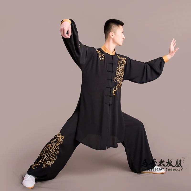 Новый дизайн боевые искусства Maleitaichi одежда TaiChi для ушу тренировочная Tai Chi тотем