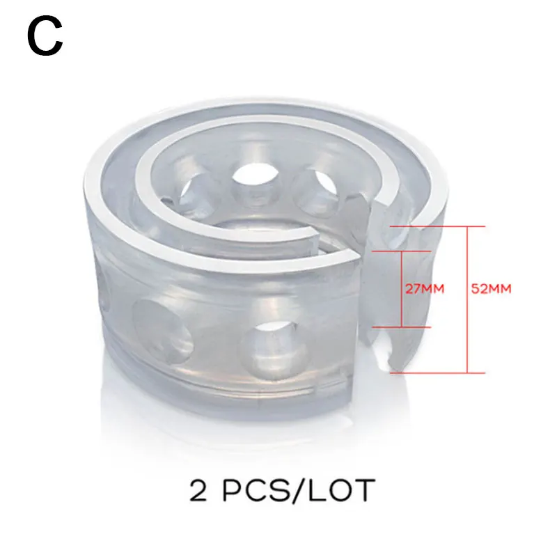2 шт., автомобильный амортизатор, подвеска, автобуфер, пружинные бамперы, аксессуары для питания, авто-буферы, подушка, авто \ x2d буферы, автомобильный Стайлинг - Цвет: C Type