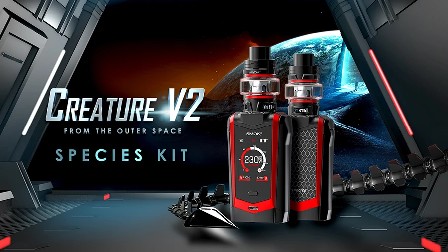 SMOK TFV8 Baby V2 A1 A2 A3 S1 S2 K1 K4, версия катушки, 2 восьмиугольных ядра для V8 BABY V2, атомайзер, вид, Mag Grip Vape