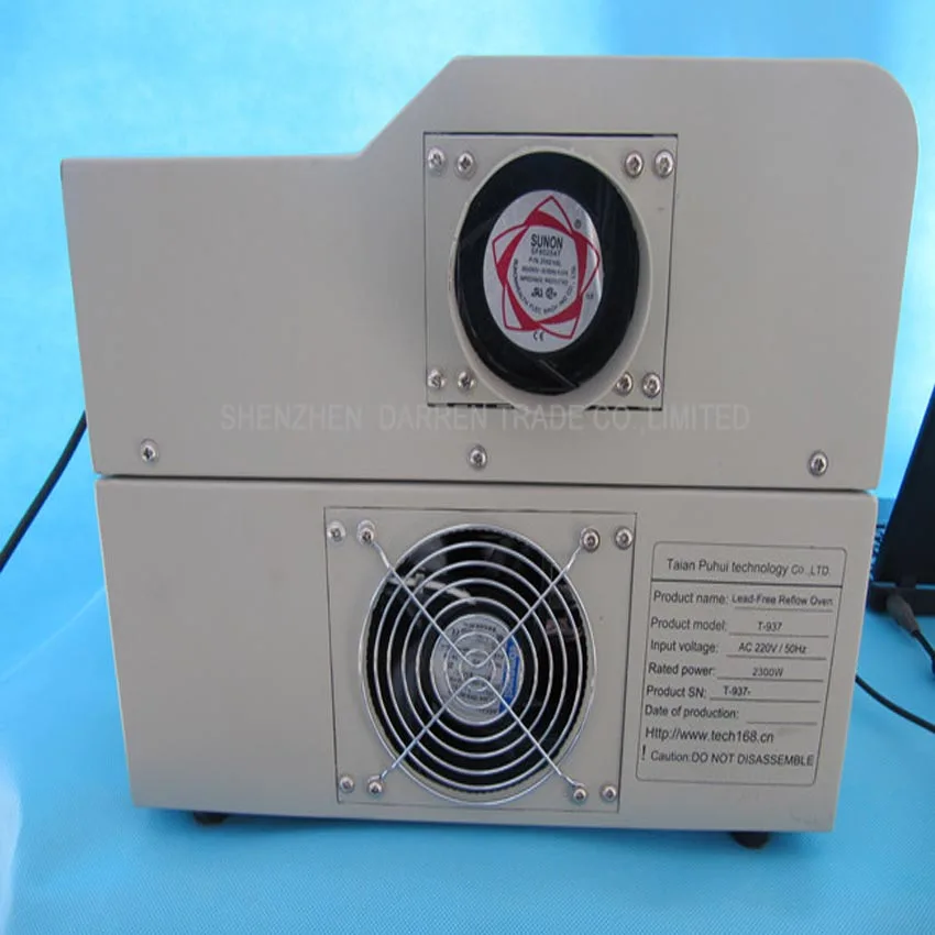 US $659.93 1pc The Latest PUHUI T937 Leadfree Relow Oven Infrared IC Heater T937 Reflow Solder Oven BGA SMD SMT Rework Sation T937