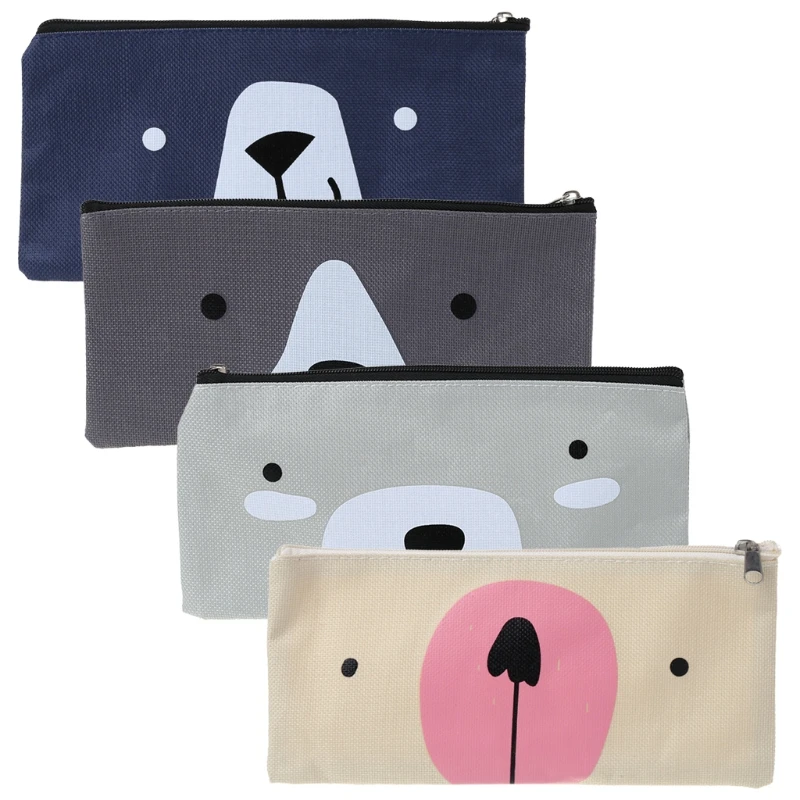 

Cartoon Pattern Pencil Case Creative Bag Student Stationery Storage Supply