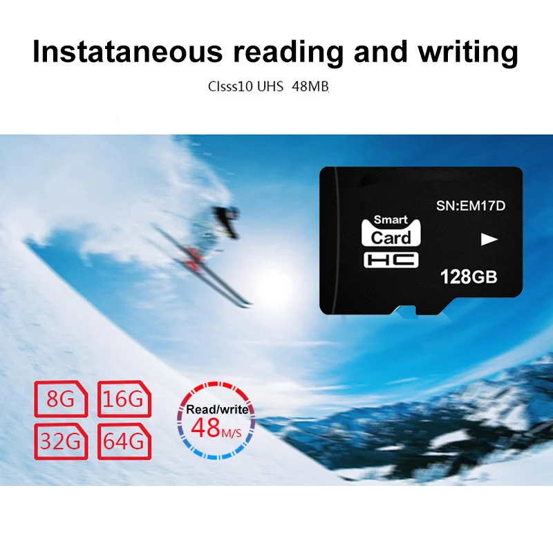Memory Card Phone 16GB 4GB 8GB 32GB Flash Card TF For Micro SD 128GB SD Cards 4