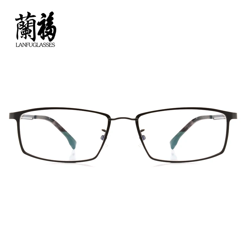 optical frames brand men full eyeglass frames alloy eyewear plain glasses China spectacle frames
