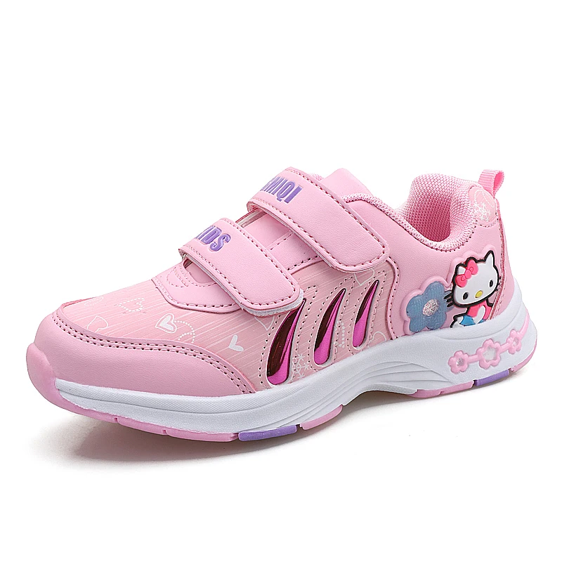 

2019 Fashion Children Shoes Girls Sneakers Elsa Anna Princess Kids Shoes Fashion Casual Sport Running Leather Shoes for girls