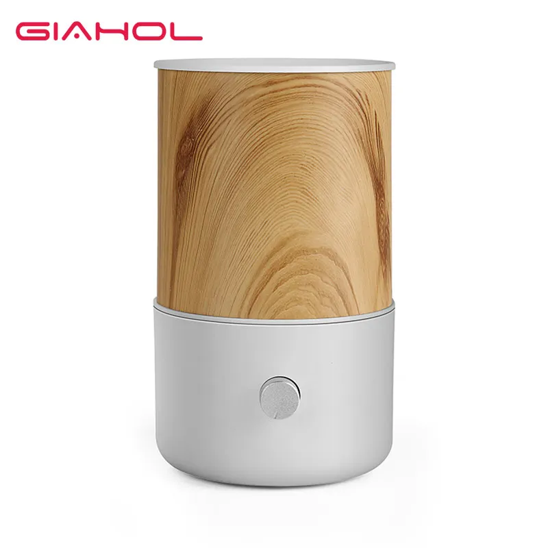 

GIAHOL Mini Wood Grain Humidifier Essential For Household Aroma Diffuser Mist Discharge Aromatherapy Refreshing Diffuser