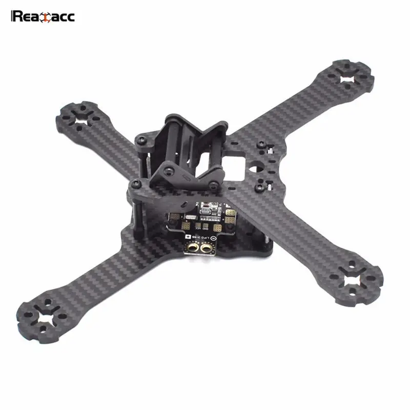 

Original Realacc X210S 210mm 3K Carbon Fiber 4mm Frame Kit LED Board 5V 12V PDB For TS5823L VTX RC Toys Motor