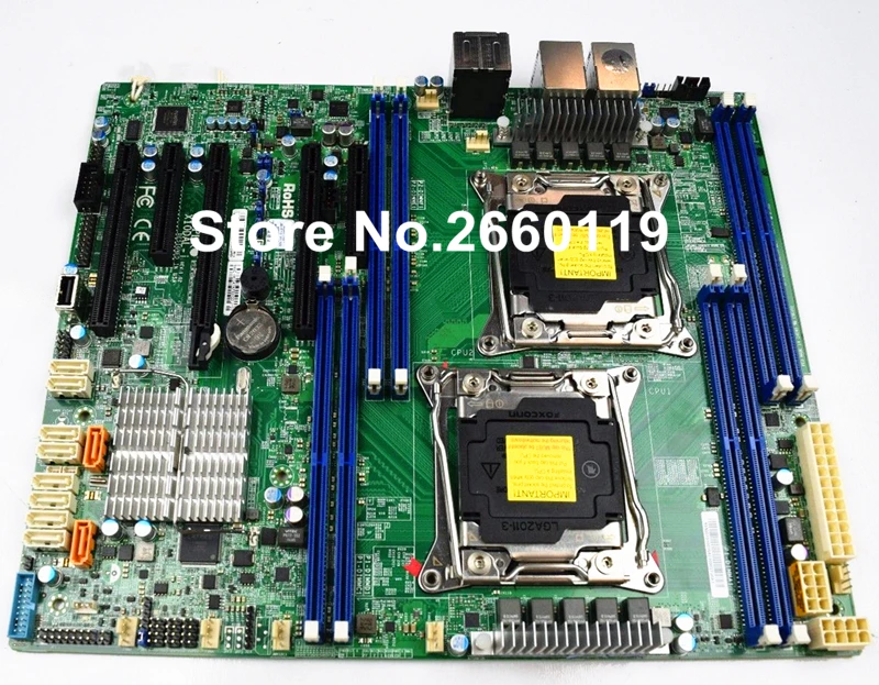 Server motherboard for SuperMicro X10DAL-I ATX Dual LGA2011 system mainboard fully tested and perfect quality