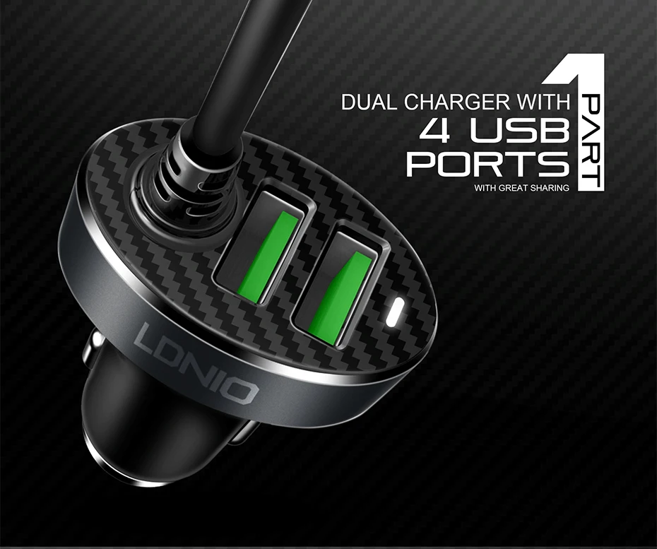 LDNIO C502 car charger  (2)