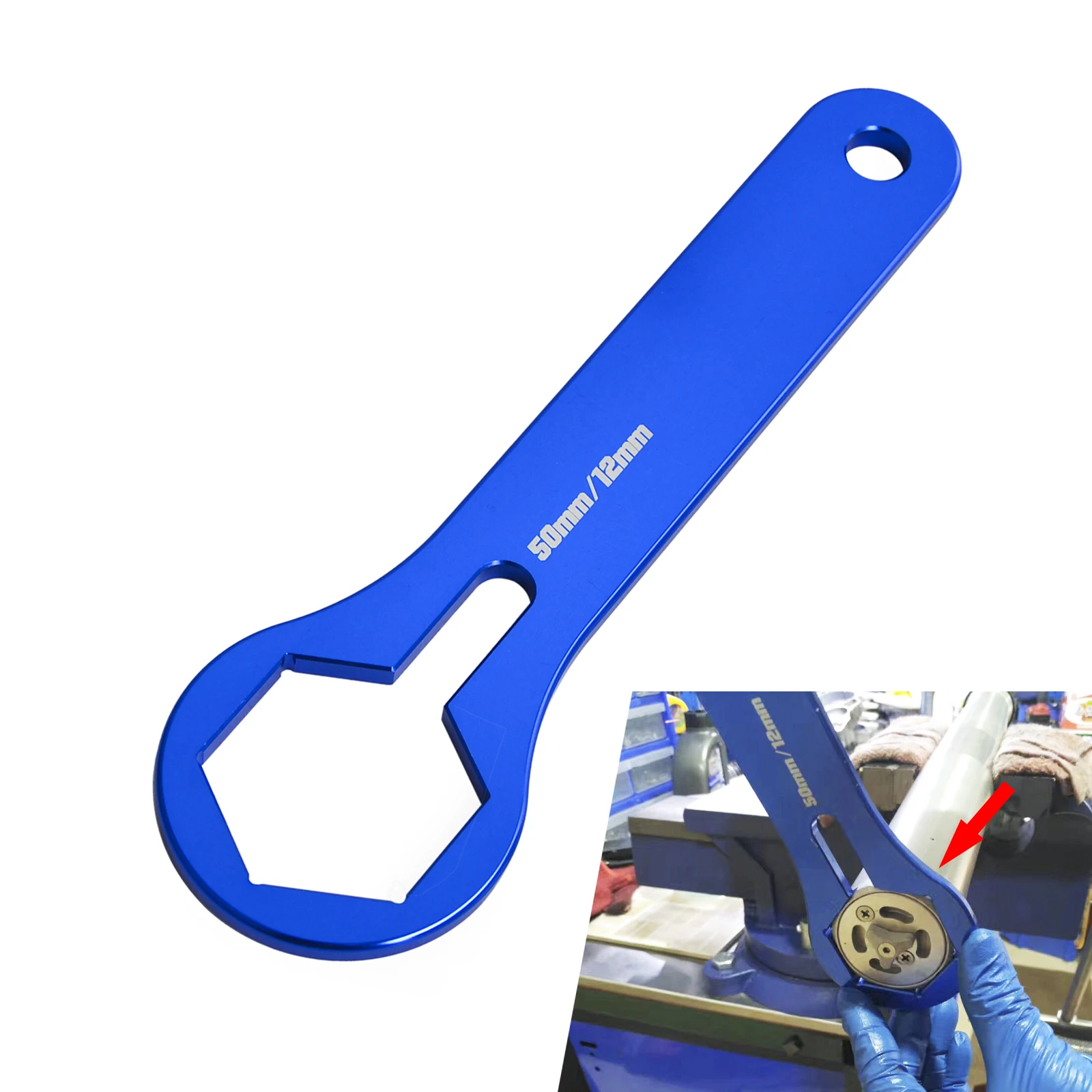 

50mm WP Fork Cap Wrench For KTM SX SXF SX-F 2007-2013 XC XCF 2008 2009 2010 2011 2012 2013 For Husaberg FX SM FE 2011