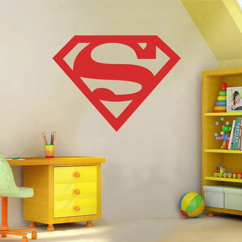 سوبرمان خارقة شعار 3d الجدار ملصق غرفة الأطفال المنتقمون supernman مشبك جدار صائق السهل إزالة قطع الفينيل نحت سوبرمان خارقة شعار 3d الجدار ملصق غرفة الأطفال المنتقمون supernman مشبك جدار صائق السهل إزالة قطع الفينيل نحت