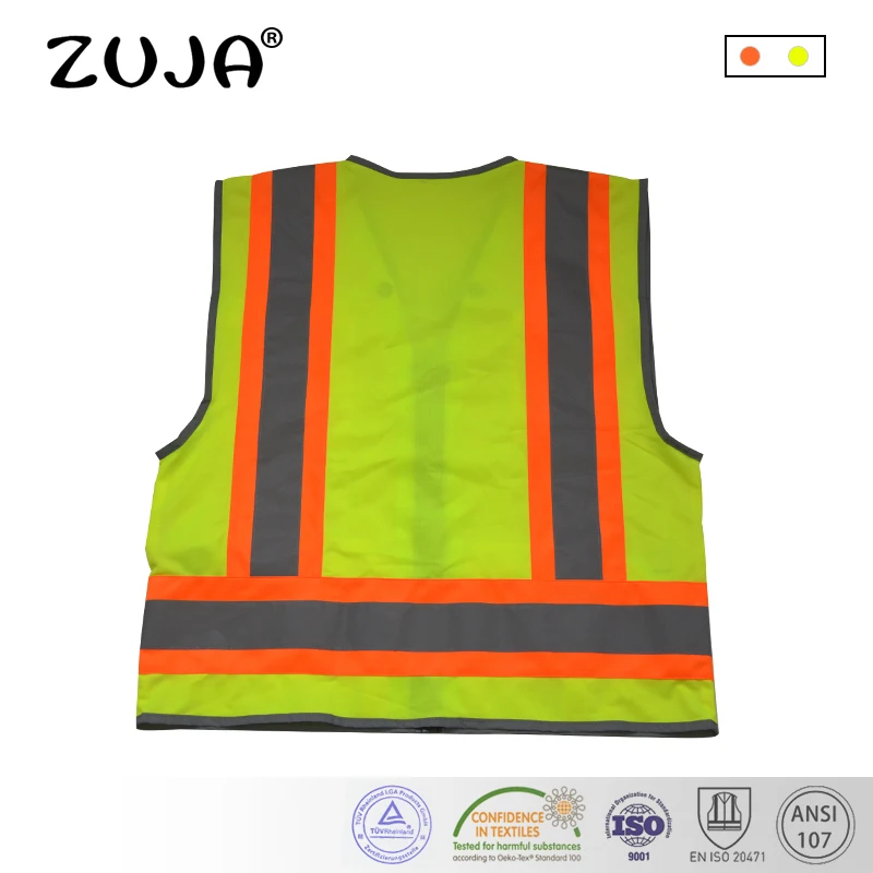 Good Quality High Visibility Reflective Waring Safety Vest Multi-Pockets Good Quality High Visibility Reflective Waring Safety Vest Multi-Pockets