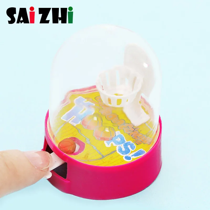 Saizhi Mini Finger Basketball Shooting Game Machine Parent-child interactive board game Baby Games Children's Educational Toys