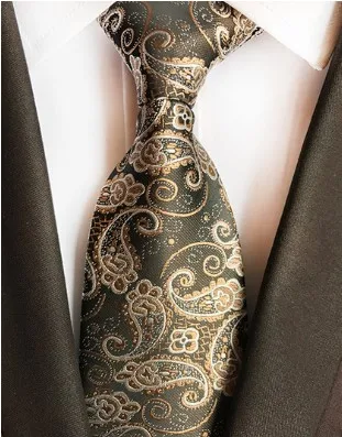 Новые Классические шелковые мужские галстуки с цветами Anchovies, галстуки на шею 8 см, темно-синие галстуки для мужчин, официальная одежда, деловой костюм, Свадебная вечеринка, Gravatas - Цвет: A-07